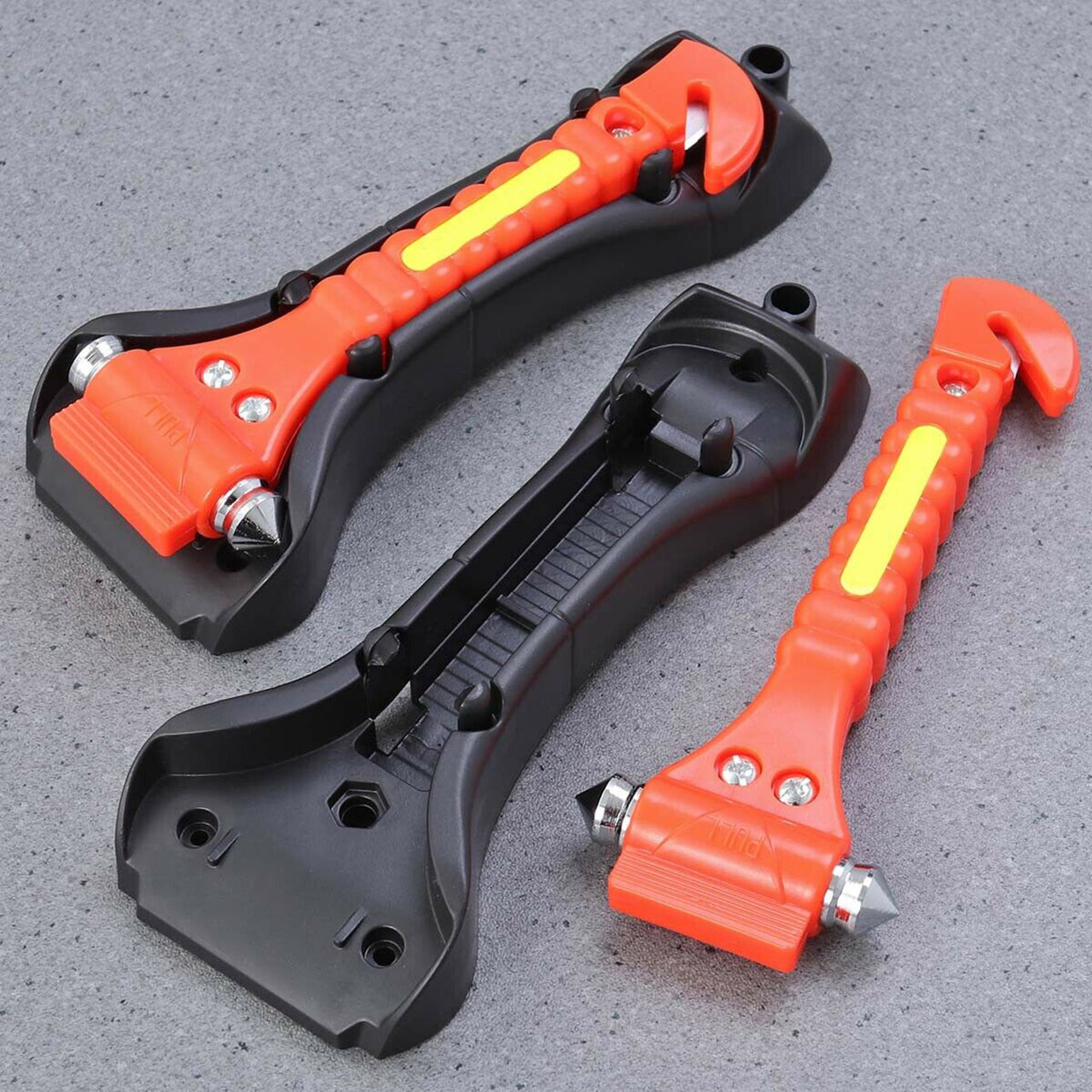 Escape Tool 2 Pack for Car, Auto Emergency Safety Hammer with Car Window Glass Breaker and Seat Belt Cutter