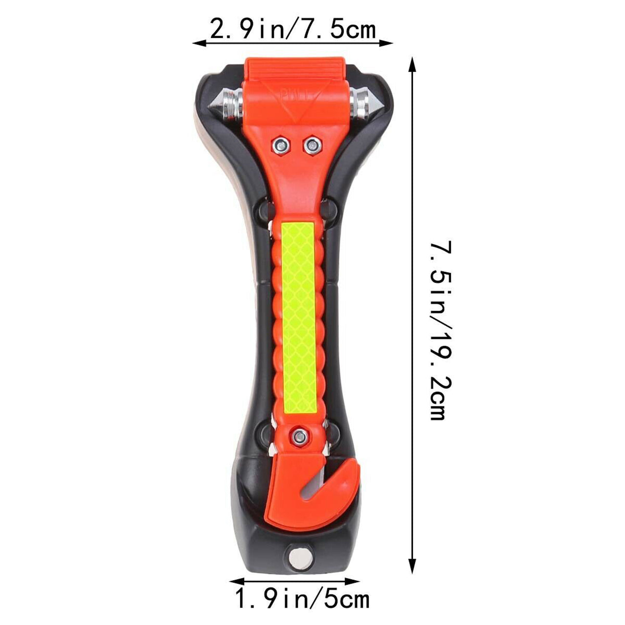 Escape Tool 2 Pack for Car, Auto Emergency Safety Hammer with Car Window Glass Breaker and Seat Belt Cutter